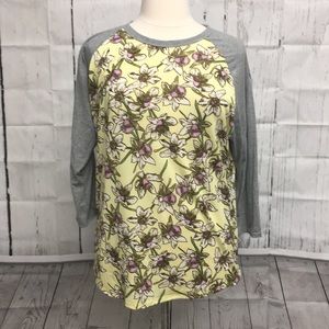 Lularoe randy baseball tee